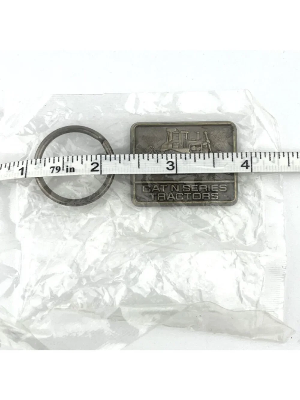 1986 Caterpillar Cat N Series Tractor Keyring Keychain NOS In original Package